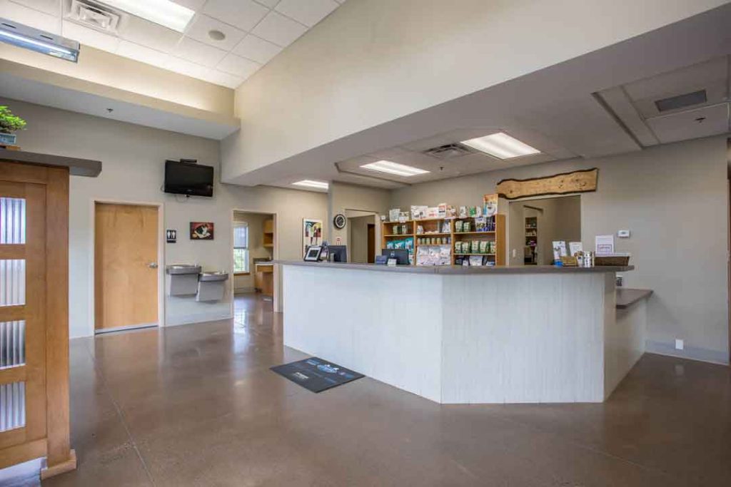 reception area