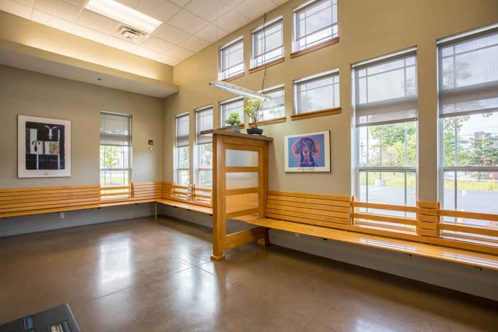 waiting area